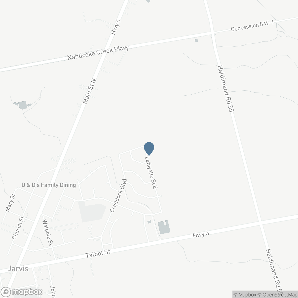 251 LAFAYETTE Street E, Jarvis, Ontario N0A 1J0